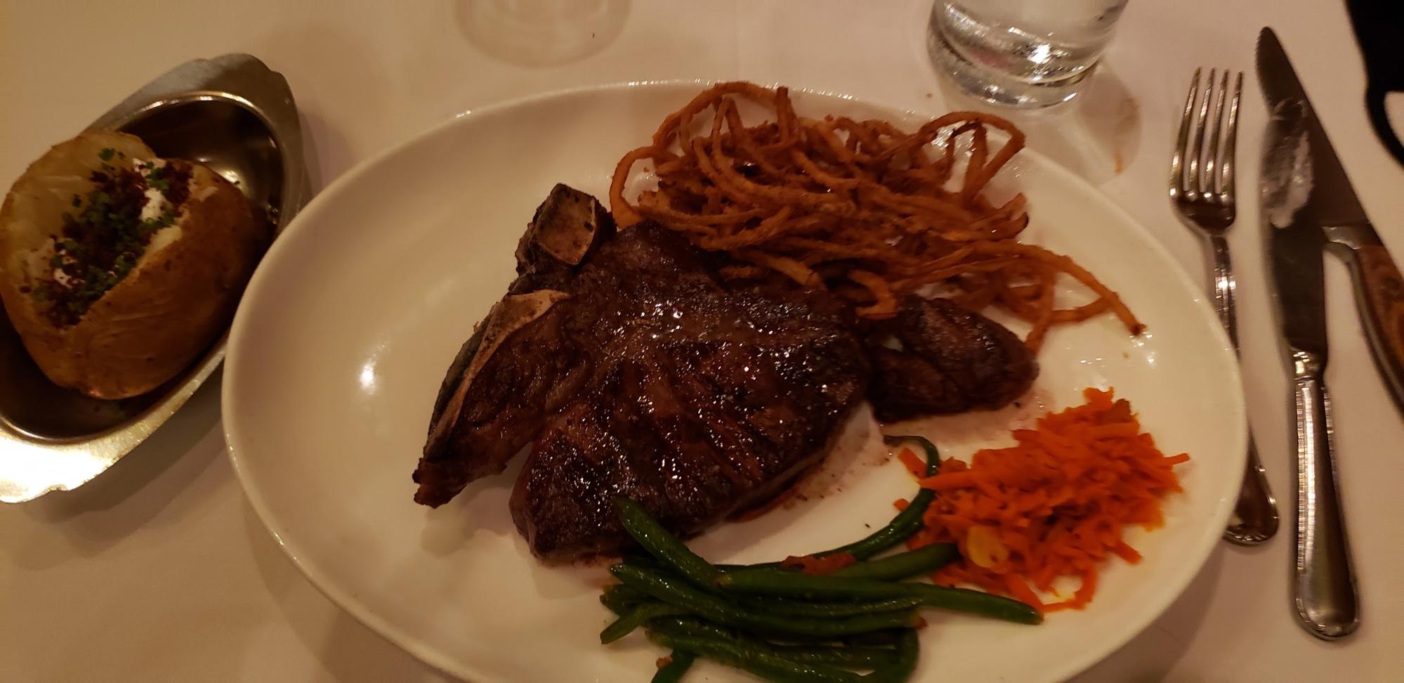 Porterhouse at Berns