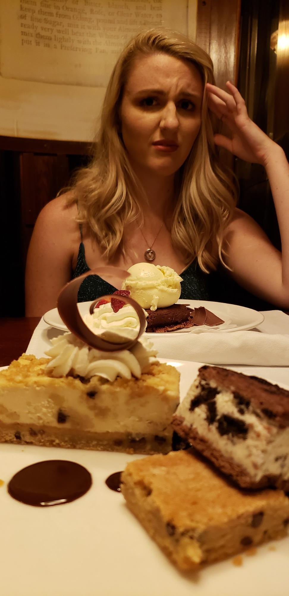 Dessert at Berns